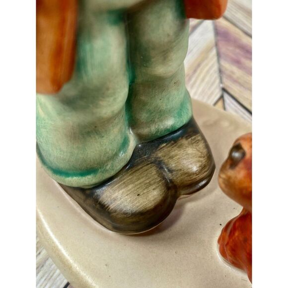 Hummel Puppy Love #1 Boy playing violin 5" tall TMK-5 - Picture 10 of 15